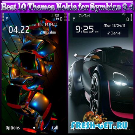 Best 10 Themes Nokia for Symbian 9.4