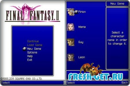 Final Fantasy II / Заключительная Фантазия II